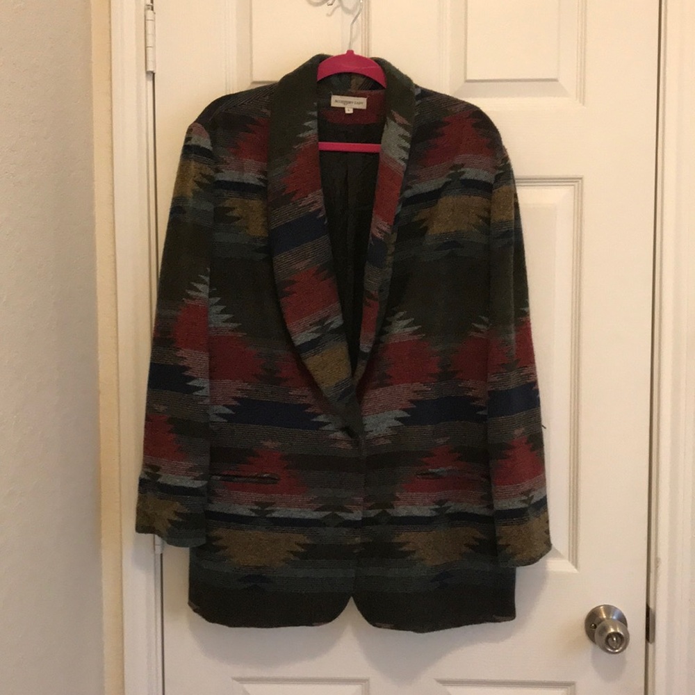 Aztec style blazer/coat